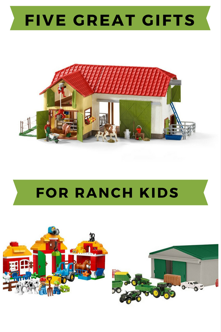 5 Great Gifts for Ranch Kids. Gifts | Christmas Gift | Ranch Kids | Farm Kids | Christmas Shopping | Christmas Ideas | Farm Toys | Ranch Toys