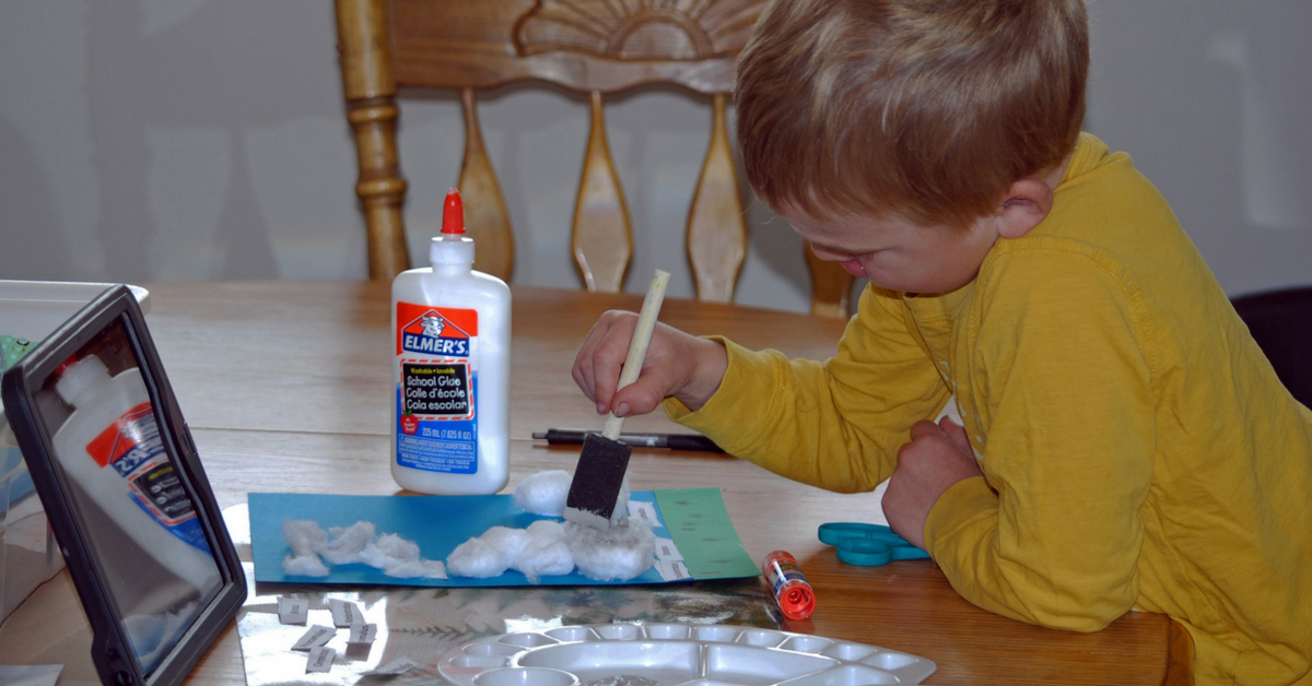 Nature Study on Clouds. Clouds|Nature Study|Charlotte Mason|Art Project|Homeschool|Homeschool Lessons|