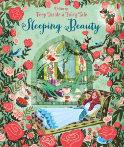 A favourite series with delicate cut-outs and holes to peep through about Sleeping Beauty.