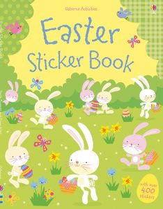 A great Easter sticker book. Easter, Easter Books, Usborne Books, Sticker Books, Easter Story, Chicks, Eggs, Bunny