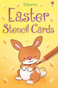 Children can have fun drawing with these Easter stencil cards. Easter, Easter Books, Usborne Books, Sticker Books, Easter Story, Chicks, Eggs, Bunny