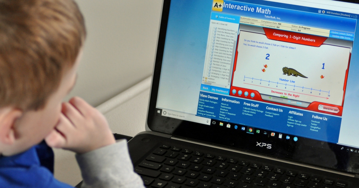 Here is a great math curriculum that it helps to identify gaps in your child’s learning and then the program focuses on these areas. #mathcurriculum #homeschool #curriculum #onlinemath