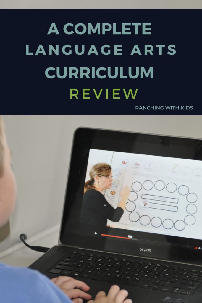 A Complete Language Arts Curriculum (Review). Home School Navigator has an amazing language arts curriculum for homeschooling families. #languagearts #homeschooling #homeschoolcurriculum