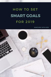 How to Set SMART Goals for 2019 - Ranching with Kids