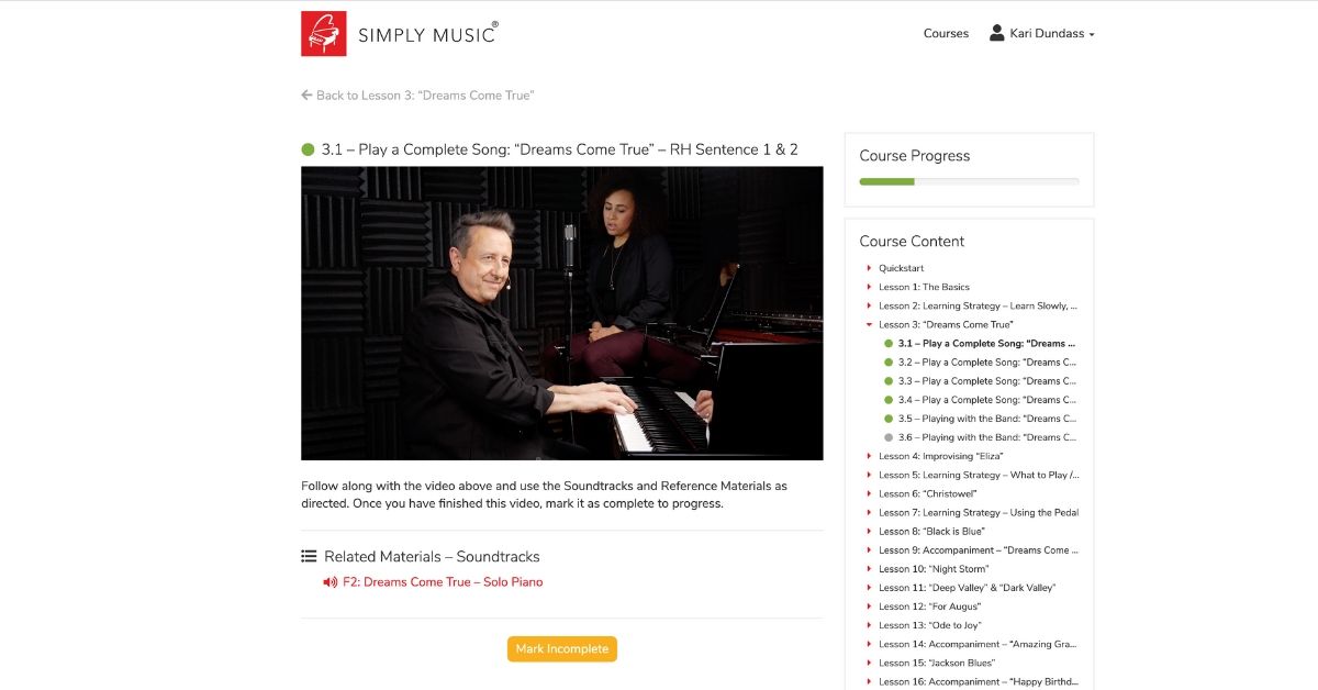 Music & Creativity - Foundation Course from Simply Music (Review)