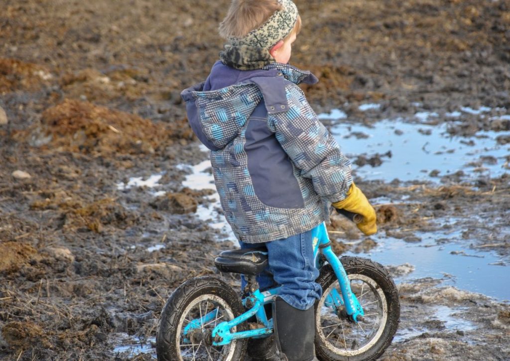 A farm boy helping on a cattle ranch in BC