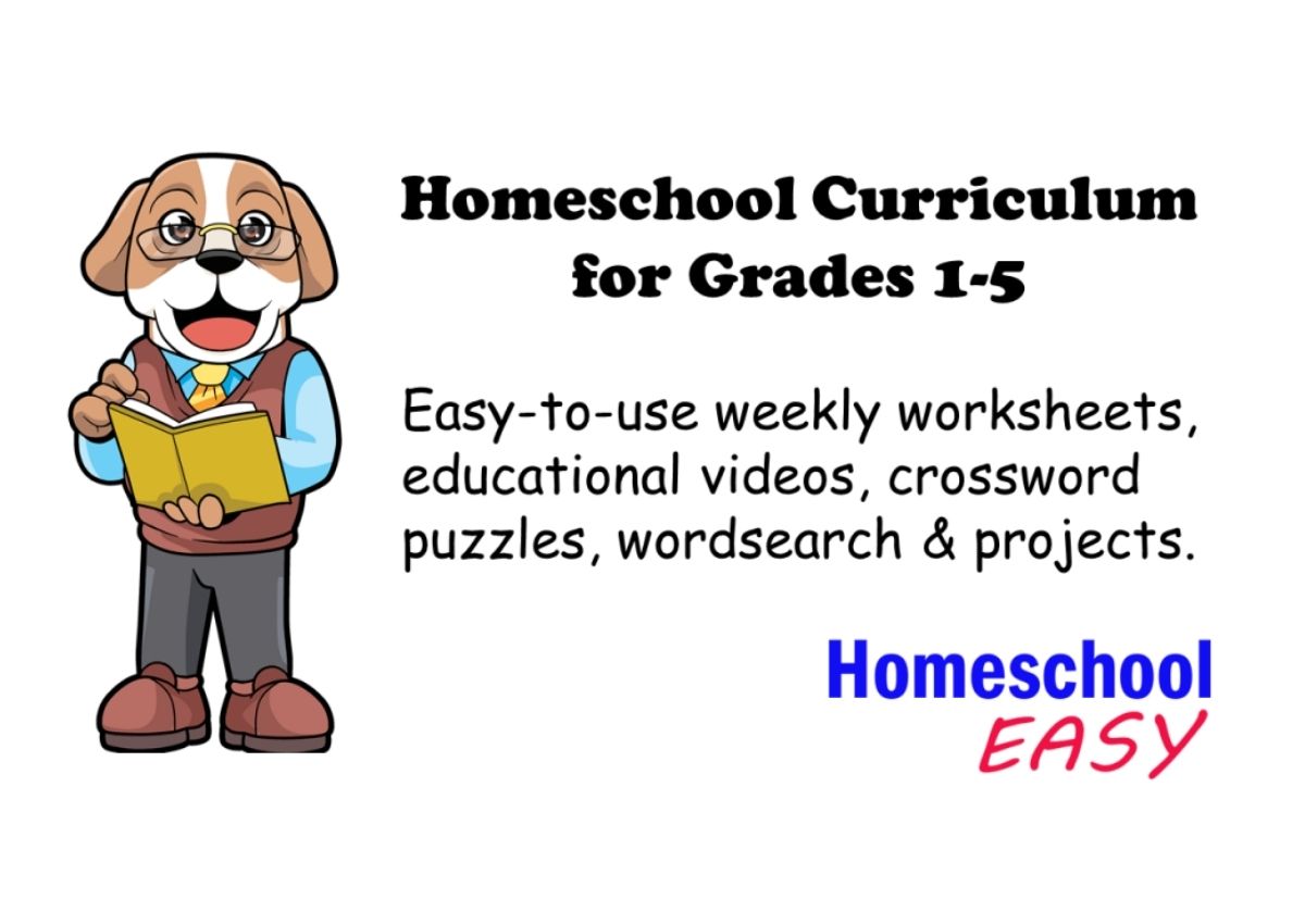 Homeschool Easy. Entire Year Homeschool Curriculum. #homeschool #curriculum