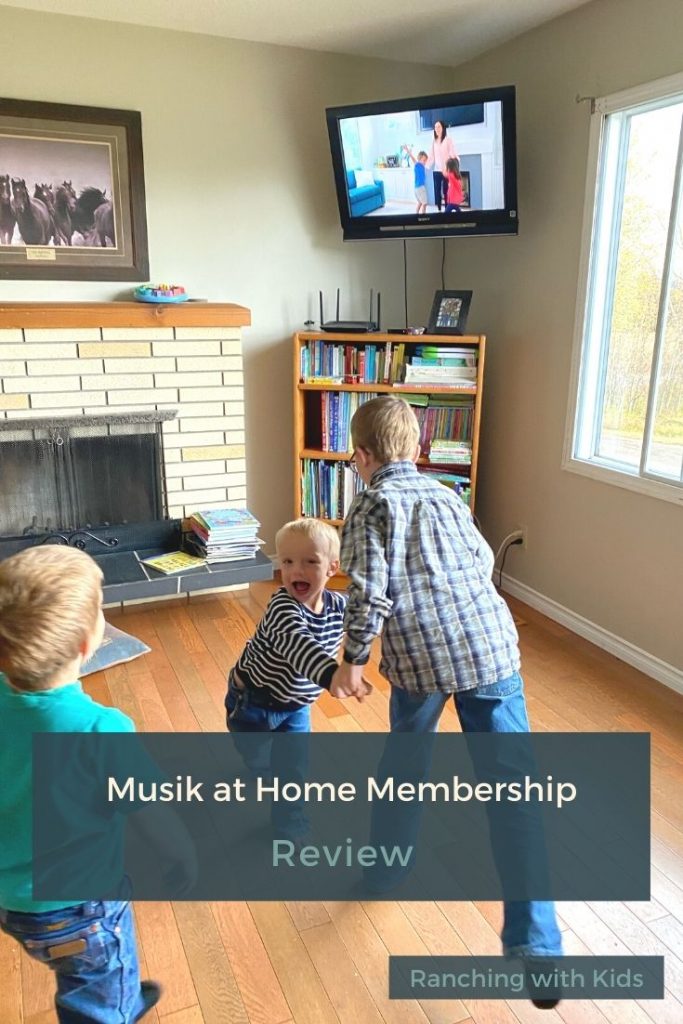 Musik at Home Membership has been an excellent addition to our home for all three of my boys as a music at home program. #musikathome #earlychildhood #musiceducation